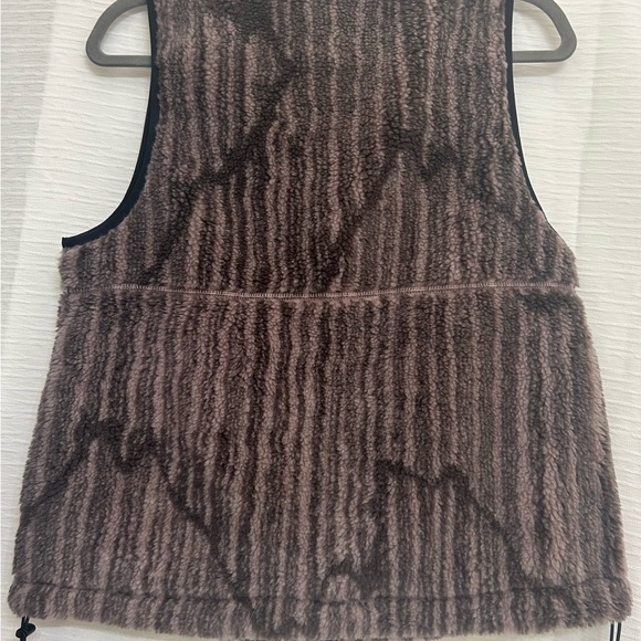The North Face Taupe Fleece Vest - Picture 2 of 3